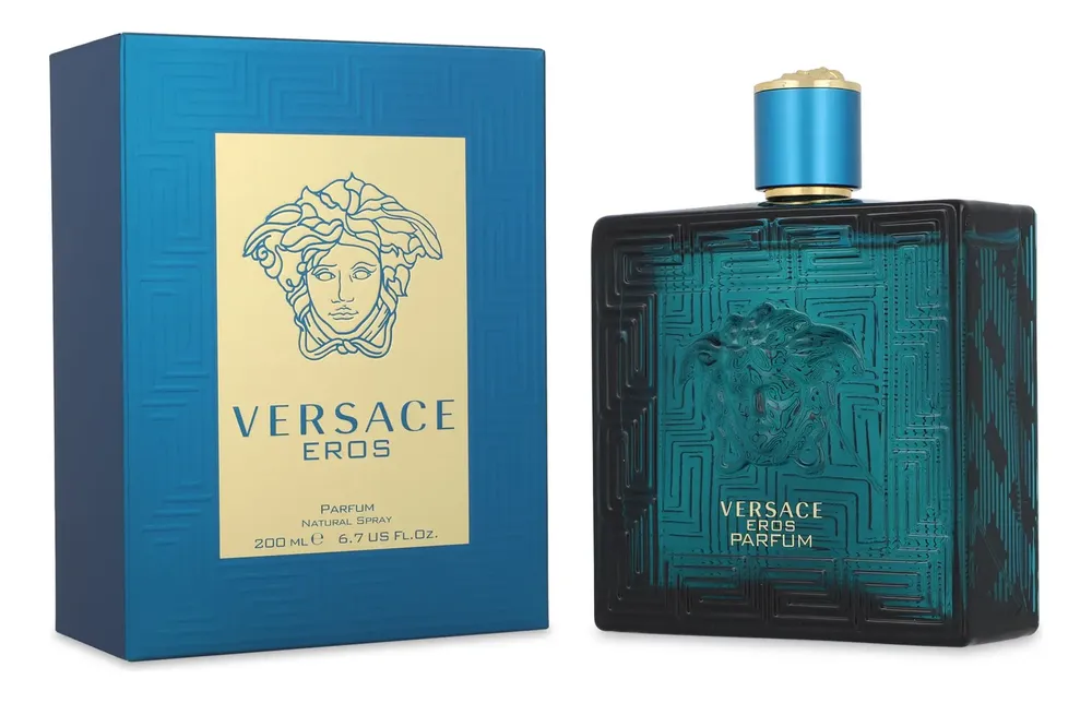 Versace Eros Parfum 200ml Edp Spray - Caballero