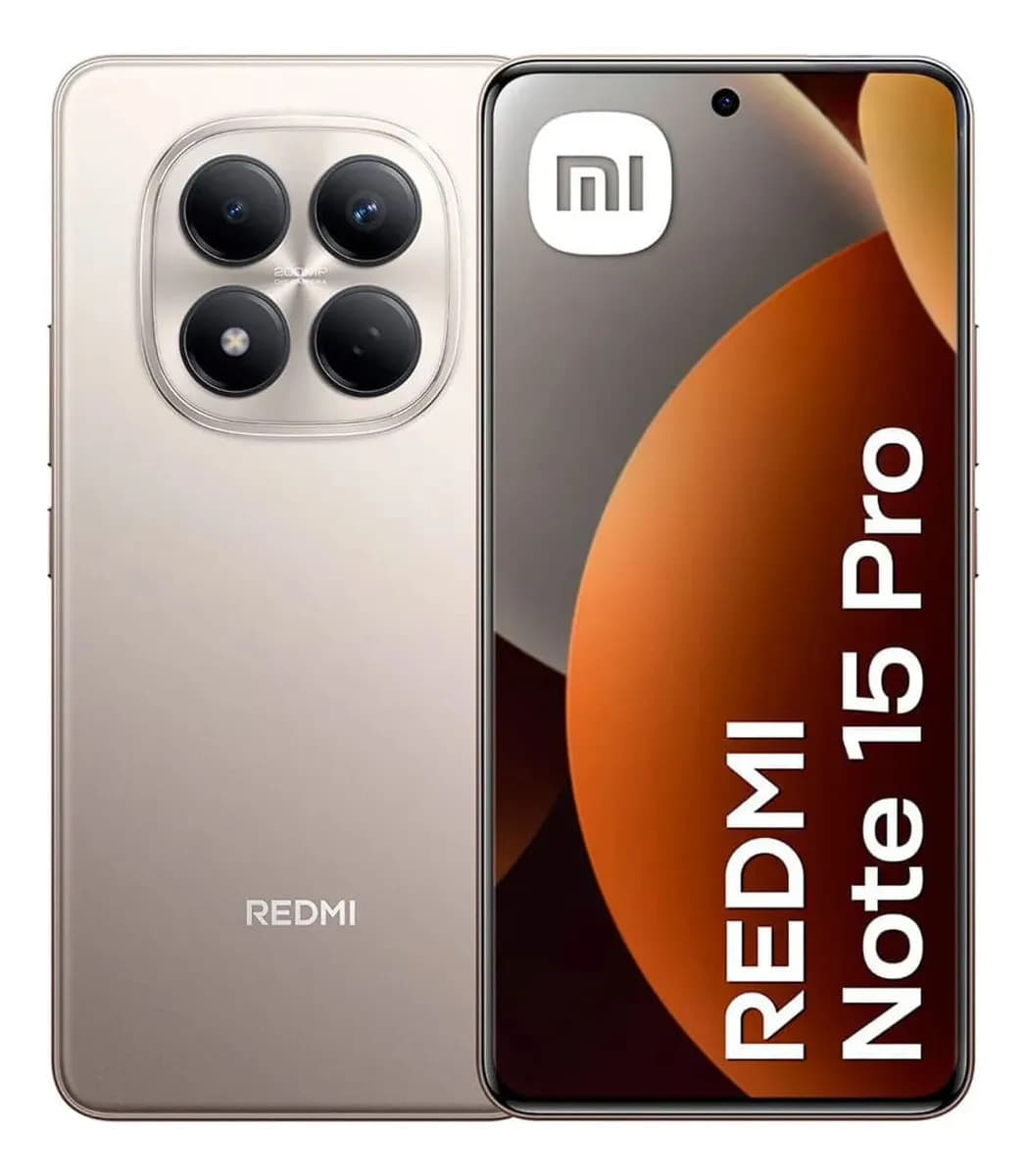 Xiaomi Redm Note 15 Pro 8gb Ram 256gb Rom 4g Lte 200mpx Gris Titanio