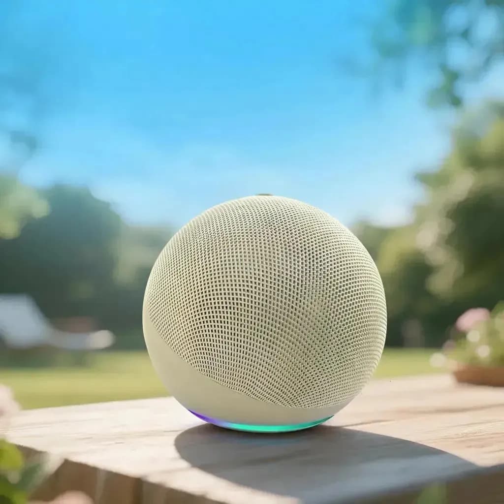Asistente Virtual Amazon Echo Dot 5ta Gen Blanco Glacier White — Ahorra ~34% en Mercado Libre