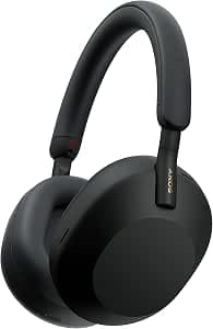 Sony WH-1000XM5 Audífonos inalámbricos con Cancelación de Ruido, Negro (Versión Nacional)
