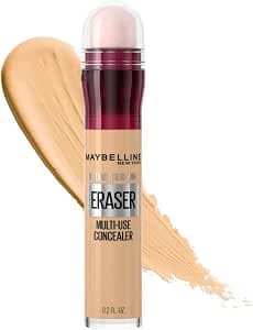 Maybelline Instant Age Rewind Corrector Facial 3 en 1, Borra Ojeras y Líneas Finas, Cubre Imperfecciones, Corrige, Contornea e Ilumina,…
