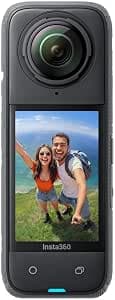 Insta360 X4 Standard Bundle Cámara de Acción 360° 8K Resistente al Agua, Video Gran Angular 4K, Efecto de Palo Selfie Invisible, 135…