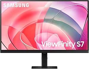Samsung Monitor 27" ViewFinity LS27D700EALXZX S70D, UHD, 60 Hz, 4K, Panel IPS, Tiempo de Respuesta 5 ms