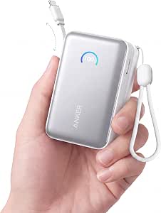 Anker 45W 10000mAh Power Bank Carga Rapida, Tamaño Mini Bateria Portatil
