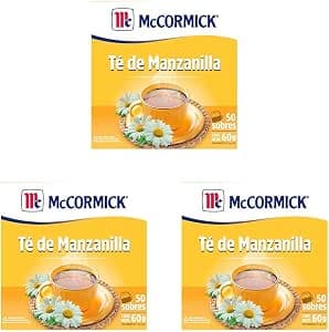 McCormick Té de manzanilla 50 sobres (Paquete de 3)