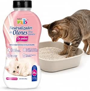 Fancy Pets Neutralizador de Olores en Polvo para Arenero para Gato 400g