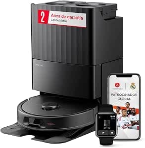 roborock QR798 Robot Aspirador y Trapeador con Base Inteligente