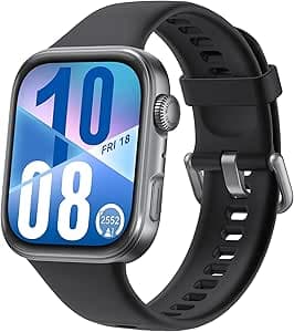 HUAWEI Watch FIT 4 Smartwatch con GPS, iOS & Android, Negro