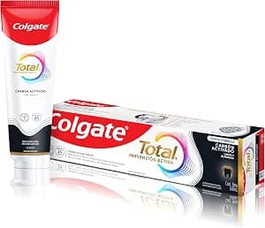 Colgate Pasta Dental Anticaries con Flúor Total Carbón Activado 150 ml