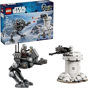 LEGO Star Wars Ataque del AT-RT – Set de Construcción con Grogu y una Minifigura Mandaloriano – Recrea Batallas de Fantasía – Desde 7 Años…