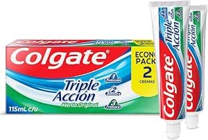 Colgate Pasta Dental Triple Acción Menta Original 2 x 115 ml