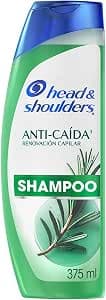 Head & Shoulders Shampoo Anti-Caída' Renovación Capilar con romero para el cabello, ayuda con la retención de cabello 375 ml